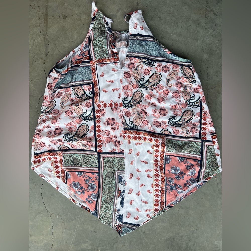 Floral Paisley Women's Top
